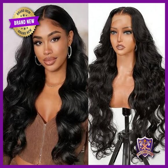 Human Hair Body Wave Wig 24 Inch HD Lace Front Glueless Pre Plucked main image 4